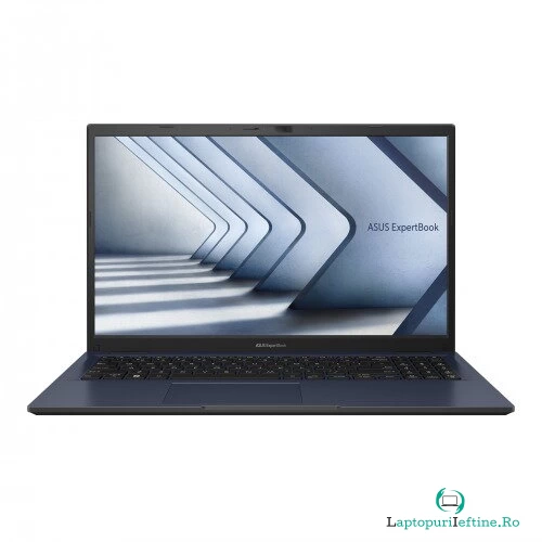 Asus Laptop Asus B1 B1502CVA-BQ0455XA, Intel Core i5-1335U, 15.6 inch FHD, 8GB RAM, 512GB SSD, Windows 11 Pro Edu, Negru la 2,329.00 lei ron