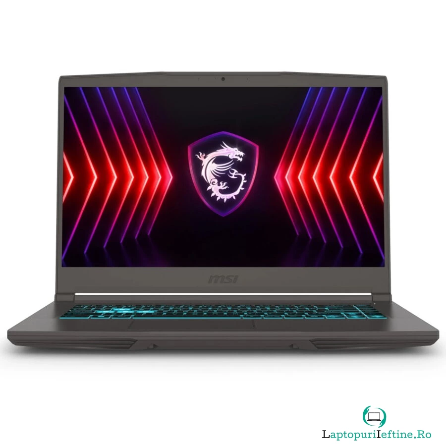 MSI Laptop Gaming MSI Thin B13UC-2203XPL, Intel Core i7-13620H, 15.6 inch FHD, 16GB RAM, 512GB SSD, nVidia RTX 3050 4GB, Free DOS, Negru