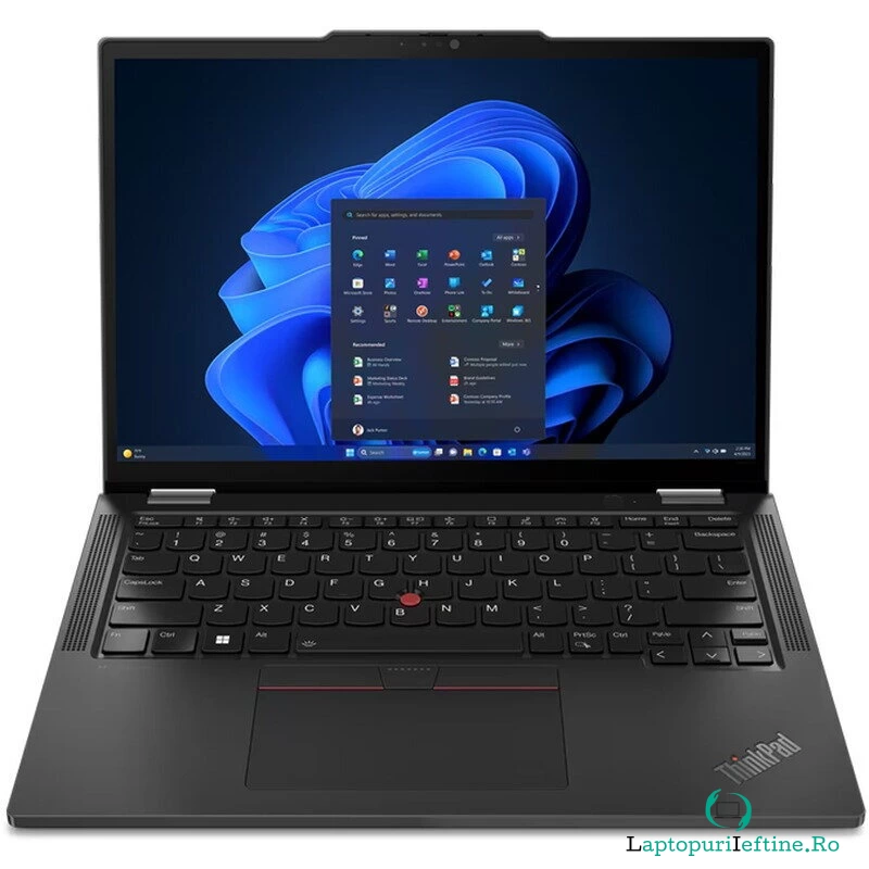 Lenovo Laptop 2 in 1 Lenovo ThinkPad X13 Gen 5, Intel Core Ultra 7 155U, 13.3 inch WUXGA Touch, 32GB RAM, 1TB SSD, Windows 11 Pro, Negru la 11,128.99 lei ron