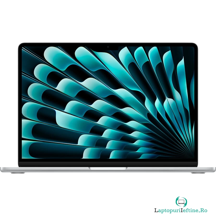 Apple Laptop APPLE MacBook Air 13, Apple M4, 13.6 Retina Display, 16GB, SSD 256GB, 8-core GPU, macOS Sequoia, Argintiu la 5,818.99 lei ron