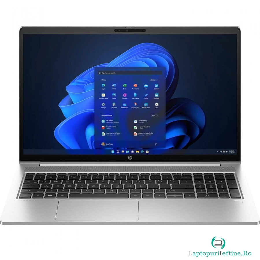 HP Notebook HP ProBook 450 G10, Intel Core i7-1355U, 15.6 FHD, RAM 16GB, SSD 512GB, Intel Iris Xe Graphics, FreeDOS la 4,561.99 lei ron