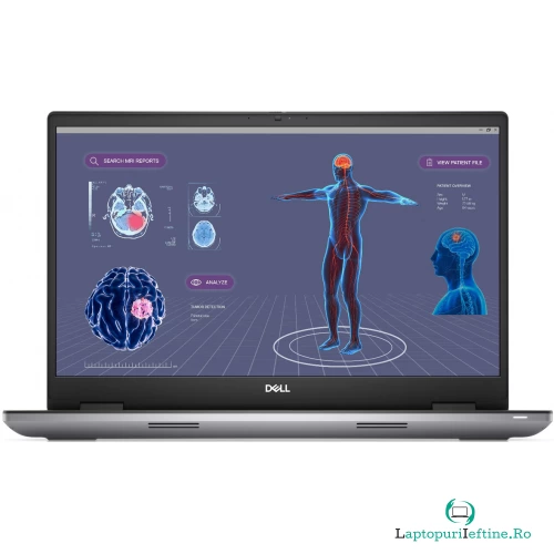 Dell Laptop Dell Precision 7780, 17 inch FHD, Intel Core i9-13950HX, 32GB RAM, 1TB SSD, nVidia RTX 3500 12GB, Windows 11 Pro, Gri la 20,292.99 lei ron
