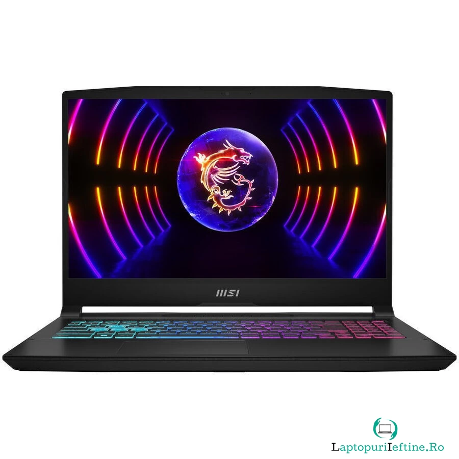 MSI Laptop Gaming MSI Katana B12UCRK-1056XPL, Intel Core i7-12650H, 17.3 inch FHD 16GB RAM, 512GB SSD, nVidia RTX 3050 6GB, No OS, Negru
