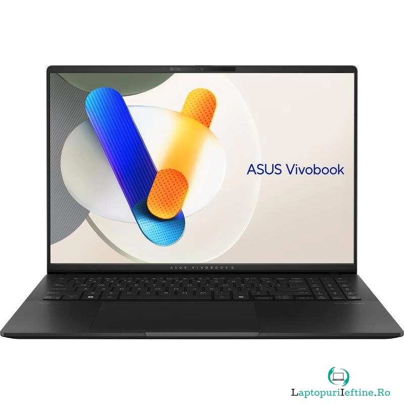 Asus Laptop Asus Vivobook S S5606MA, Intel Core Ultra 5 125H, 16 inch 3.2K, 16GB RAM, 1TB SSD, Windows 11 Home, Negru la 6,025.99 lei ron