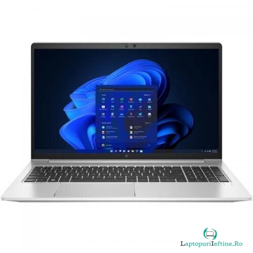 HP Laptop HP EliteBook 650 G9, 15.6 inch FHD, Intel Core i7-1255U, 8GB RAM, 512GB SSD, Free DOS, Argintiu