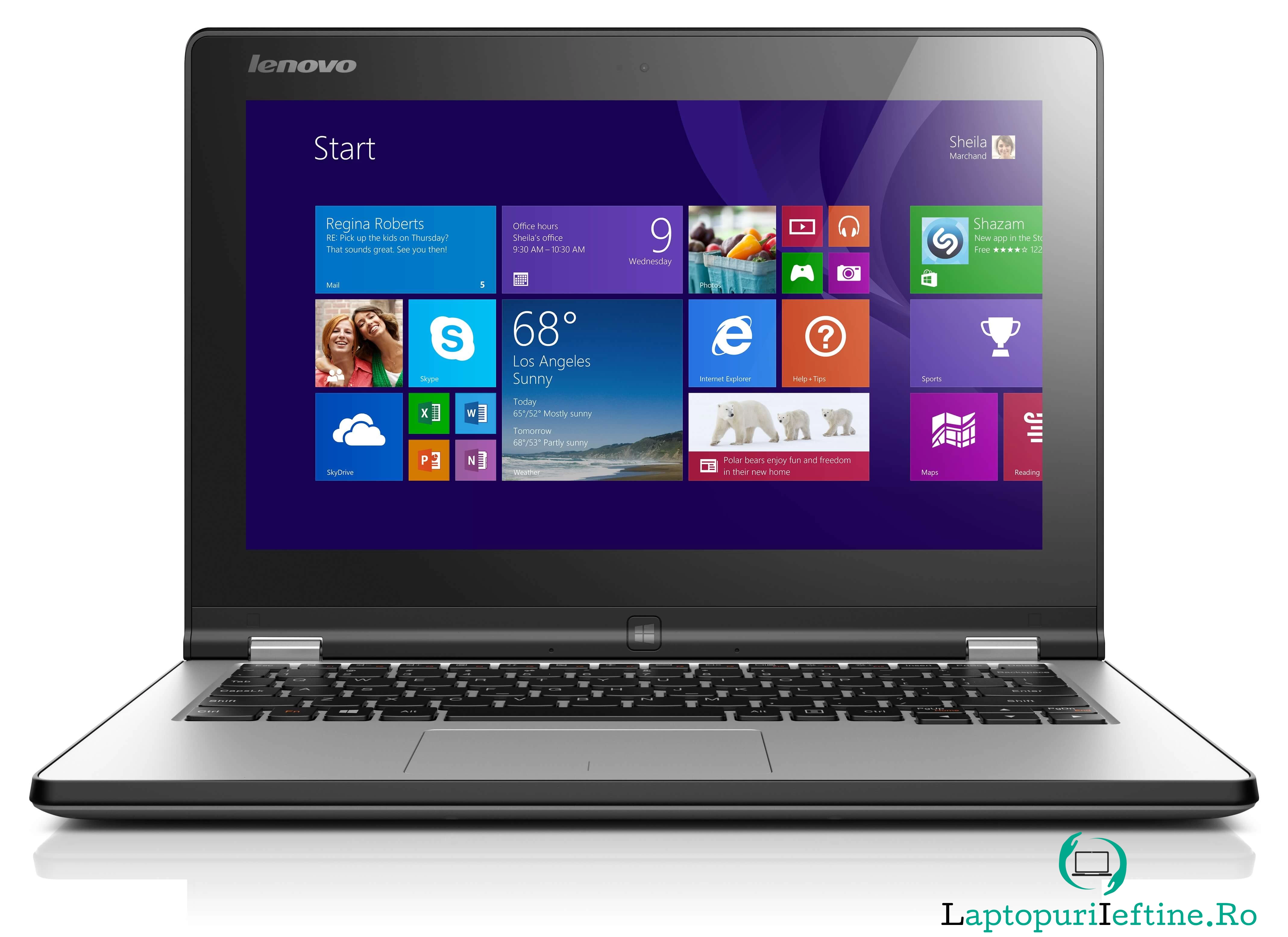 Ultrabook Lenovo Yoga2, Intel Core i7-4510U, 8GB DDR3, SSD 256GB, Intel HD Graphics, Windows 8